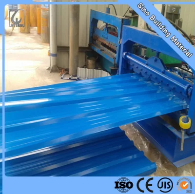 China Manufacture Direct Color Coated Iron Roofing Sheet Gi Gl Corrugated Sheet