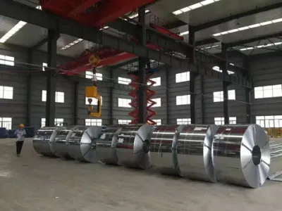China Mill Factory Manufacture Gi PPGI Galvanized Alu Zinc Coated Galvalume Steel Coil for Roofing Building Material