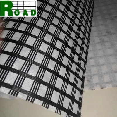 Slope Protection High Tensile Steel Plastic Composite Geogrid Biaxial Geogrid Price