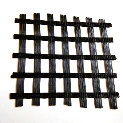 High Tensile Biaxial Fiberglass Geogrid Factory Price for Earthwork