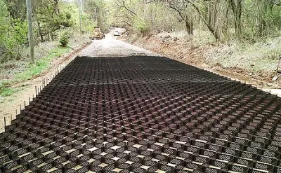 Road Stabilization Geocell Gravel Stabilizer Paving Grid