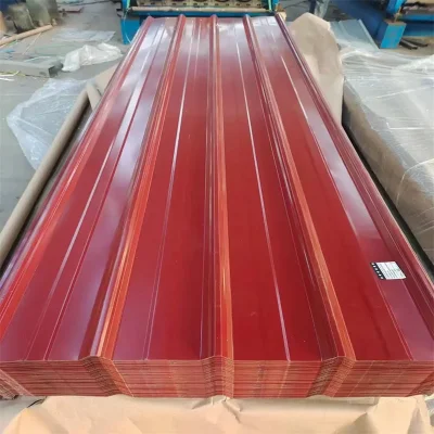 Prime Quality Hot Sales Color Coated Corrugated Board ASTM AISI SGCC SPCC DC51D Roofing Building Material PPGI Sheet Color Coated Steel Plate