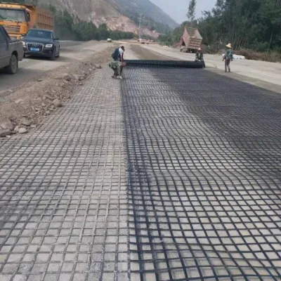 Uniaxial Geogrid Fabric for Roadworks