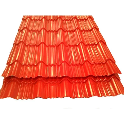 Best Price Roofing Building Material PPGI Color Coated Galvanized Steel Corrugated Roofing Sheet