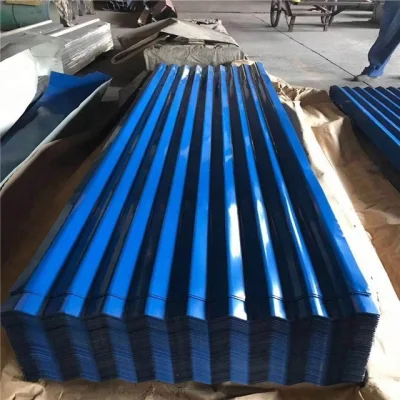 Prime Quality Corrugated Roofing Iron PPGI PPGL Sheet Corrugated Galvanized Steel Foot Tile Roof Sheet