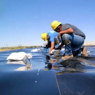 0.3mm, 0.5mm 0.75mm 1mm HDPE Virginal Raw Material Low Price Pond Liner Dam Liner Black Color Geo HDPE Geomembrane Sheet