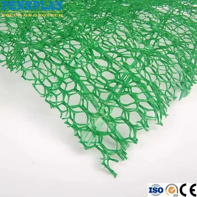 HDPE Green Black Erosion Control Mat 3D Geomat