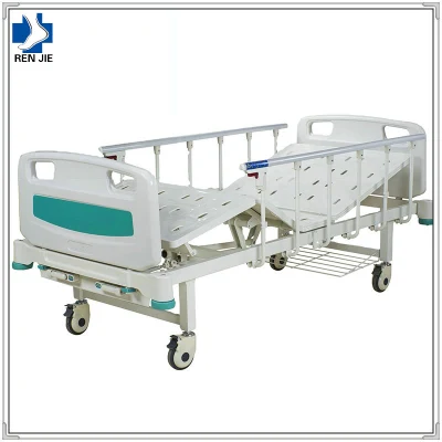 Big Stock Single Crank Manual Patient Medical Clinic Hospital Bed