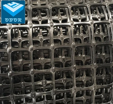 Steel &amp; Plastic Composite Biaxial Geogrid 100kn for Slope Protection