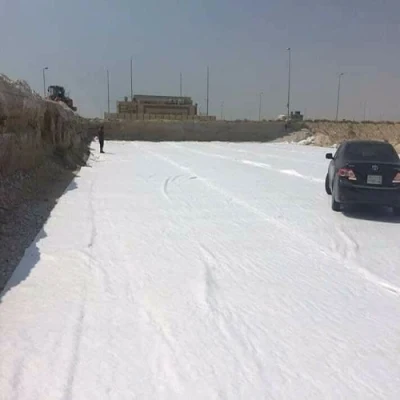Polyester Continuous Filament Non Woven Geotextile for Soil separation