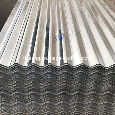 8FT Regular Spangle Corrugated Galvanized Metal Roofing for Residential House