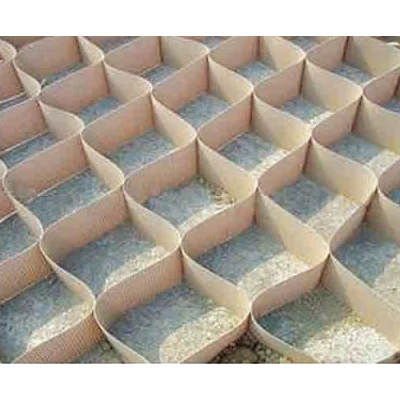 Plastic Sheet Textured and Perforated HDPE Geocells for Slope Protection