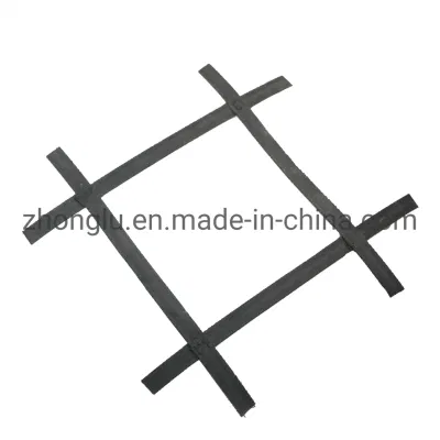 Factory Price Steel Plastic Welded Geogrid 60kn for Road Construction