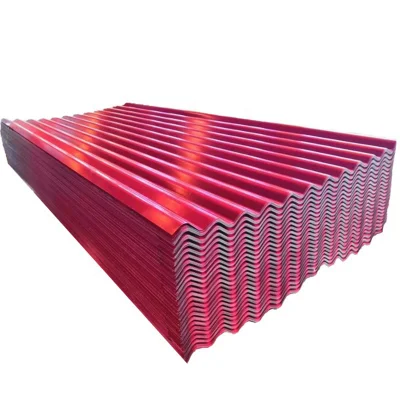 Best Price Roofing Building Material PPGI Color Coated Galvanized Steel Corrugated Roofing Sheet