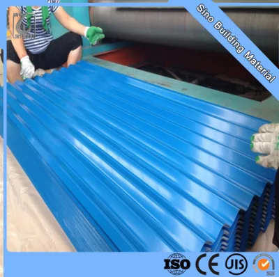 China Manufacture Direct Color Coated Iron Roofing Sheet Gi Gl Corrugated Sheet