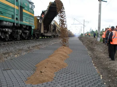 Driveway Geo Cell Textured Grid Gravel Driveway Soil Stabilizer Polymer for Road HDPE Geocells