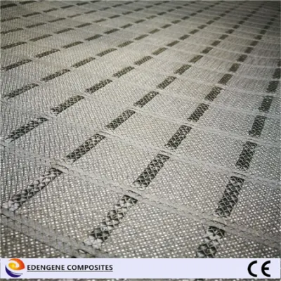 Polyester (PET) Composite Geogrid Nonwoven Geotextile Bitumen Coated for Asphalt Road
