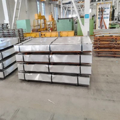ASTM Dx51d Z275 Galvanized/Galvanised Steel Sheet/Plate Zinc Iron Roofing Sheet Dx53D Z150 24 Gauge 4X8 Metal Roof Sheet