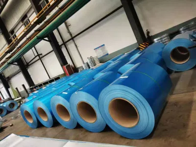 SGCC/Dx51d/Dx52D/Dx53D PPGI PPGL PE/PVDF/SMP Prepainted Color Coated Galvanized Steel Coil
