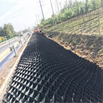 Erosion Control Treatment Using Geocell as Soil Stabilization and Soil Erosion Countermeasures