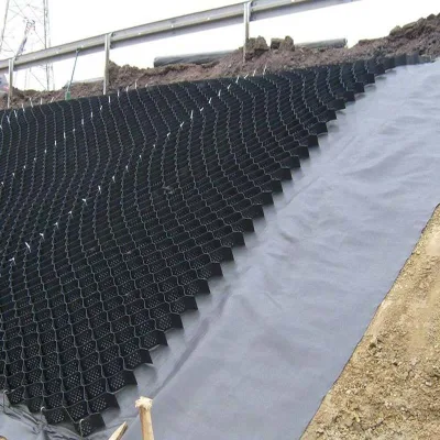 Erosion Control Treatment Using Geocell as Soil Stabilization and Soil Erosion Countermeasures