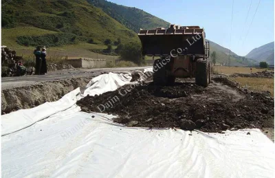 Factory PP Long Fiber Non-Woven Geoextile for Road Construction