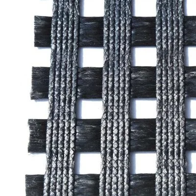 Polyester Geogrid 200/200kn/M for Road, Airport, Railway, Slope ISO Certified