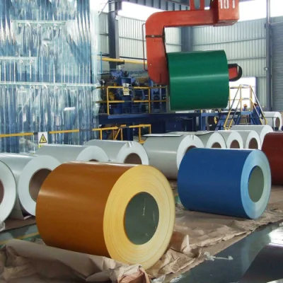 Manufacturer 0.12-4.0mm PPGI PPGL Color Coated Sheet Plate Prepainted Galvanized Steel Coil PPGI