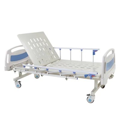 Big Stock Fast Delivery Time Manual One Crank 1 Function Medical Patient Clinic Hospital Bed