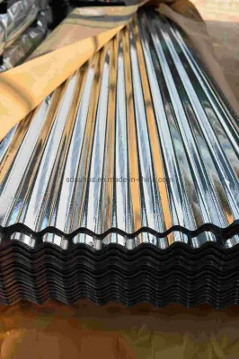 Corrugated Sheet Steel Galvanized Gi Regular Spangle Roofing Tiles Full Hard Ibr