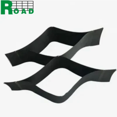 Customized Black Green HDPE Geocell Gravel Grid Stabilizer for Honeycomb Slope Protection and Engineering Construction