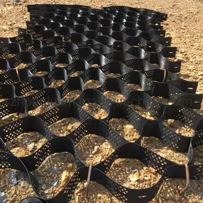 Textured and Perforated HDPE Plastic Geo Cell Manufacturer Price Gravel Grid Gravel Stabilizer Geocell
