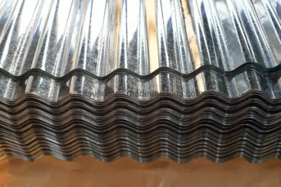Corrugated Sheet Steel Galvanized Gi Regular Spangle Roofing Tiles Full Hard Ibr