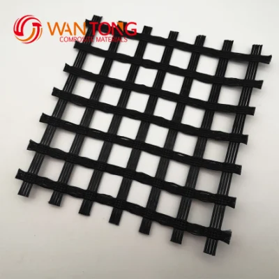 Highway Railway Airports Are Widely Used PP Pet HDPE Fiberglass Polyester Biaxial Uniaxial Geogrid
