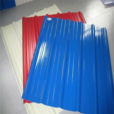 0.12*900*3000 0.15*800*3000 PPGI Corrugated Galvanized Steel Sheet Tile Dx51d SPCC Bwg30 PVDF Ral Red Blue Green Color Building Material Roofing Sheet