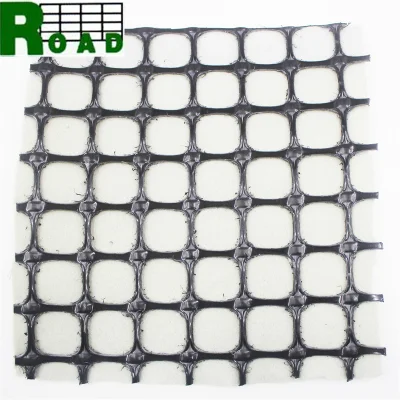 Slope Protection High Tensile Steel Plastic Composite Geogrid Biaxial Geogrid Price