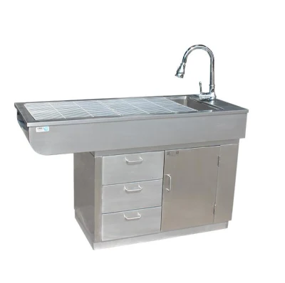 Pet Grooming Surgical Operating Table Veterinary Pet Dental Work Medical Treatment Table