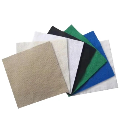 Customized 100g/Sqm - 800g/Sqm Geotextile for Environment Project, White/Green/Black Geotextile