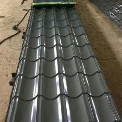 Building Material Gi PPGI Galvanized Prepainted Color Coated Corrugated Glazed Trapezoidal Steel Roofing/Roof Tile Sheet