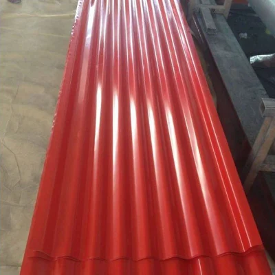 0.18mm Ral 3005 Galvanized Steel Sheet in Ghana/PPGI Roof Sheet Roll Cheap Gi Corrugated Steel Sheet Galvalume Coated Colorful Roofing Steel Corrugated Sheet