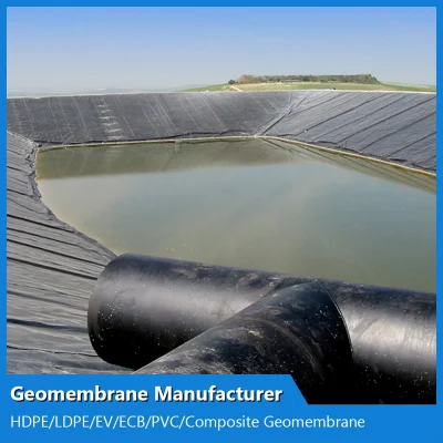 China Gustomized HDPE/LDPE/PVC/EV/PE/Ecb/Composite Geomembrane Manufacturer for Aquaculture/Fish/Shrimp/Pond/Dam/Landfill/Mining/Salt/Tailing Liner/Resevroir