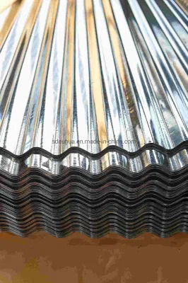 Corrugated Sheet Steel Galvanized Gi Regular Spangle Roofing Tiles Full Hard Ibr