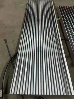 DC01 SGCC Factory 800mm 900mm Galvalume Steel Hot Dipped Corrugated Aluzinc Roofing Sheet