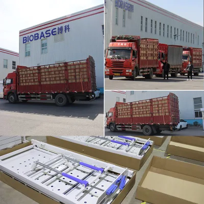 Biobase Manual Hospital Bed Three-Crank for Patients Price