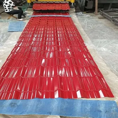 PPGI/PPGL/Dx51d/Dx52D/Dx53D Az150 Galvanized/Prepainted/Gi/Color Coated Steel Roofing Corrugated Sheet Aluminium Zinc Coated Galvanized Roofing Sheet Color COA