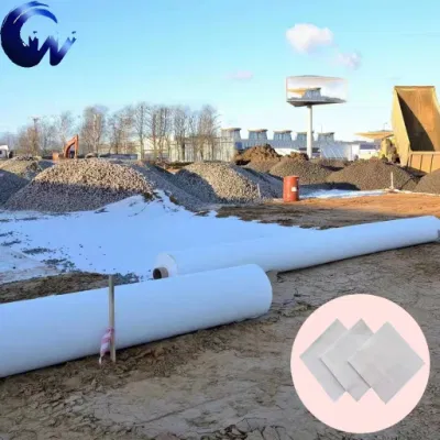 Nonwoven Geotextile PP/Pet Staple Fiber Fabric for Philippines Road