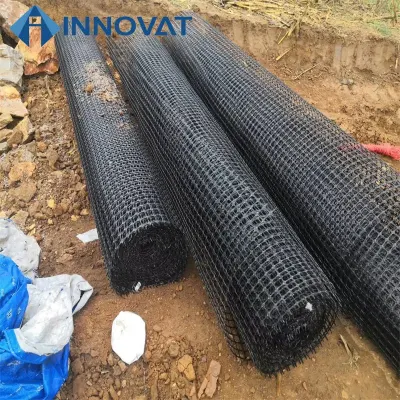 Steel Plastic Welding Geogrid for Road Pavement Steel Plastic Geogrid Subgrade Reinforced Bidirectional Geogrids