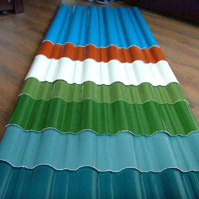 12 Feet Zinc Cheap 20 28 32 22 Gauge Zinc PPGI Galvanized Gi Corrugated Steel Metal Roof Plate Iron Roofing Sheet Price Color Coated Steel Sheets