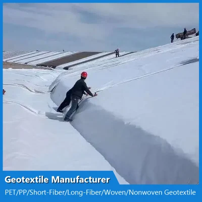 Acupuncture PP Short Filament Non-Woven Geotextile Highway Engineering Filter Drainage Protection Reinforced Non-Woven Fabric