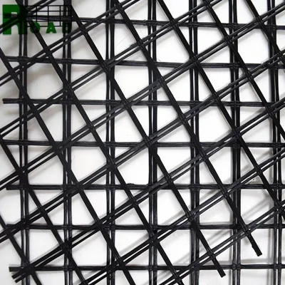 Fiberglass Geogrid Hot and Cold Expansion Cracks and Reflection Cracks Below Produces Shrinkage Cracks